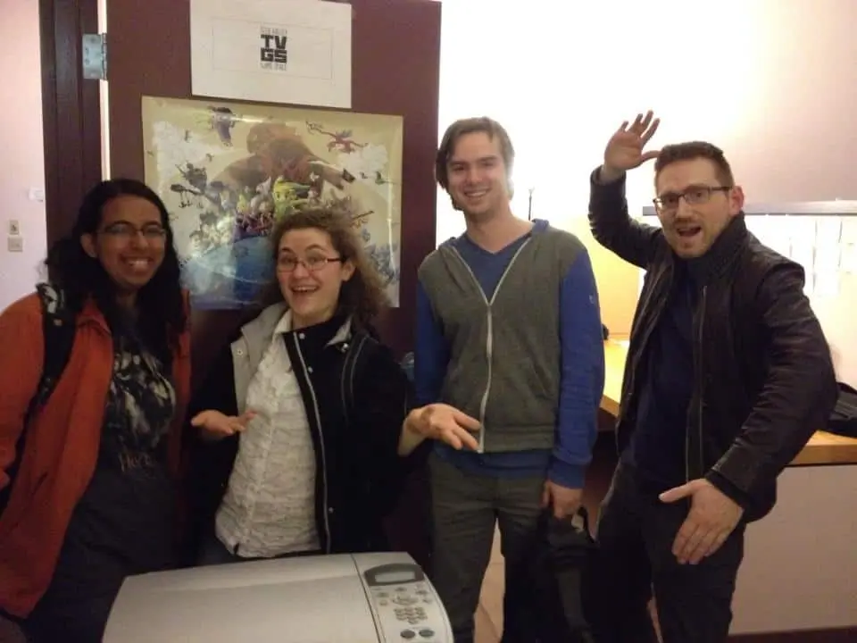 TVGS members posing for photo